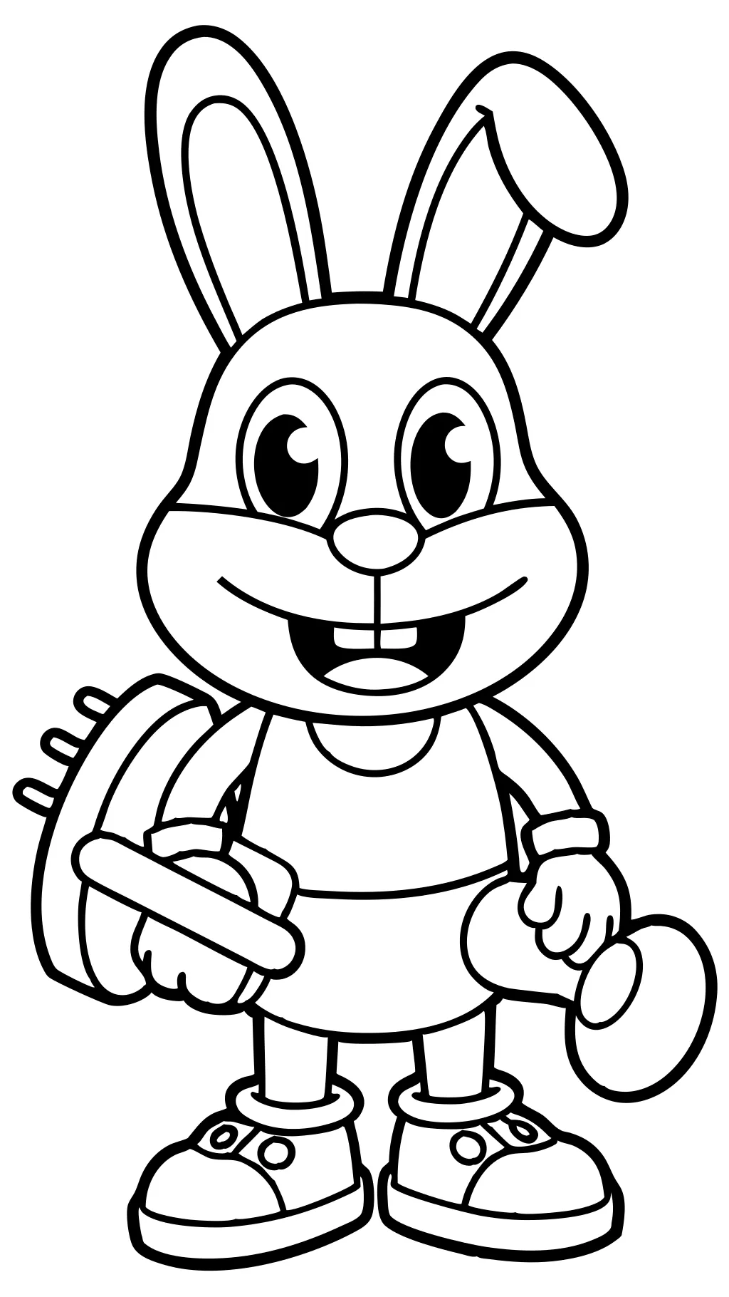 bad bunny coloring pages